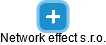 Network effect s.r.o. - obrázek vizuálního zobrazení vztahů obchodního rejstříku