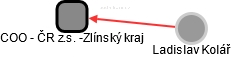 COO - ČR z.s. -Zlínský kraj - obrázek vizuálního zobrazení vztahů obchodního rejstříku