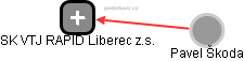 SK VTJ RAPID Liberec z.s. - obrázek vizuálního zobrazení vztahů obchodního rejstříku