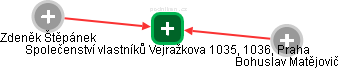 Společenství vlastníků Vejražkova 1035, 1036, Praha - obrázek vizuálního zobrazení vztahů obchodního rejstříku