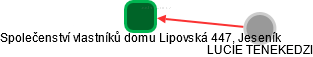 Společenství vlastníků domu Lipovská 447, Jeseník - obrázek vizuálního zobrazení vztahů obchodního rejstříku