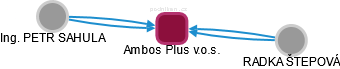 Ambos Plus v.o.s. - obrázek vizuálního zobrazení vztahů obchodního rejstříku