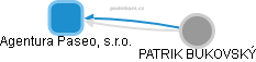 Agentura Paseo, s.r.o. - obrázek vizuálního zobrazení vztahů obchodního rejstříku