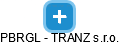 PBRGL - TRANZ s.r.o. - obrázek vizuálního zobrazení vztahů obchodního rejstříku