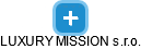 LUXURY MISSION s.r.o. - obrázek vizuálního zobrazení vztahů obchodního rejstříku