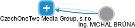 CzechOneTwo Media Group, s.r.o. - obrázek vizuálního zobrazení vztahů obchodního rejstříku