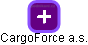 CargoForce a.s. - obrázek vizuálního zobrazení vztahů obchodního rejstříku