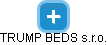 TRUMP BEDS s.r.o. - obrázek vizuálního zobrazení vztahů obchodního rejstříku