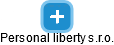 Personal liberty s.r.o. - obrázek vizuálního zobrazení vztahů obchodního rejstříku