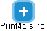 Print4d s.r.o. - obrázek vizuálního zobrazení vztahů obchodního rejstříku