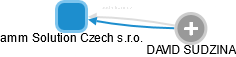 amm Solution Czech s.r.o. - obrázek vizuálního zobrazení vztahů obchodního rejstříku