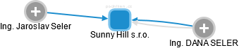 Sunny Hill s.r.o. - obrázek vizuálního zobrazení vztahů obchodního rejstříku