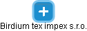 Birdium tex impex s.r.o. - obrázek vizuálního zobrazení vztahů obchodního rejstříku