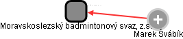 Moravskoslezský badmintonový svaz, z.s. - obrázek vizuálního zobrazení vztahů obchodního rejstříku