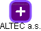 ALTEC a.s. - obrázek vizuálního zobrazení vztahů obchodního rejstříku