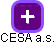 CESA a.s. - obrázek vizuálního zobrazení vztahů obchodního rejstříku