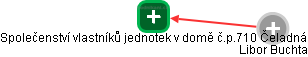 Společenství vlastníků jednotek v domě č.p.710 Čeladná - obrázek vizuálního zobrazení vztahů obchodního rejstříku