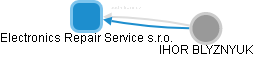 Electronics Repair Service s.r.o. - obrázek vizuálního zobrazení vztahů obchodního rejstříku