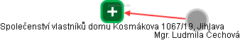 Společenství vlastníků domu Kosmákova 1067/19, Jihlava - obrázek vizuálního zobrazení vztahů obchodního rejstříku