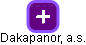 Dakapanor, a.s. - obrázek vizuálního zobrazení vztahů obchodního rejstříku