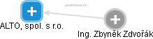 ALTO, spol. s r.o. - obrázek vizuálního zobrazení vztahů obchodního rejstříku