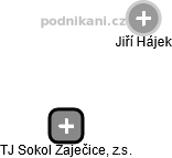 TJ Sokol Zaječice, z.s. - obrázek vizuálního zobrazení vztahů obchodního rejstříku