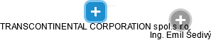 TRANSCONTINENTAL CORPORATION spol.s r.o. - obrázek vizuálního zobrazení vztahů obchodního rejstříku