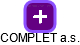 COMPLET a.s. - obrázek vizuálního zobrazení vztahů obchodního rejstříku