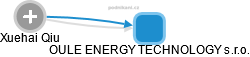 OULE ENERGY TECHNOLOGY s.r.o. - obrázek vizuálního zobrazení vztahů obchodního rejstříku