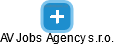 AV Jobs Agency s.r.o. - obrázek vizuálního zobrazení vztahů obchodního rejstříku