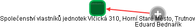 Společenství vlastníků jednotek Vlčická 310, Horní Staré Město, Trutnov - obrázek vizuálního zobrazení vztahů obchodního rejstříku