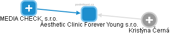 Aesthetic Clinic Forever Young s.r.o. - obrázek vizuálního zobrazení vztahů obchodního rejstříku