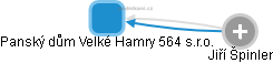 Panský dům Velké Hamry 564 s.r.o. - obrázek vizuálního zobrazení vztahů obchodního rejstříku