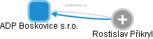 ADP Boskovice s.r.o. - obrázek vizuálního zobrazení vztahů obchodního rejstříku