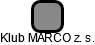 Klub MARCO z. s. - obrázek vizuálního zobrazení vztahů obchodního rejstříku