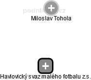 Havlovický svaz malého fotbalu z.s. - obrázek vizuálního zobrazení vztahů obchodního rejstříku