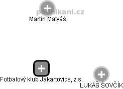 Fotbalový klub Jakartovice, z.s. - obrázek vizuálního zobrazení vztahů obchodního rejstříku