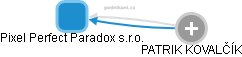Pixel Perfect Paradox s.r.o. - obrázek vizuálního zobrazení vztahů obchodního rejstříku