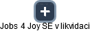 Jobs 4 Joy SE v likvidaci - obrázek vizuálního zobrazení vztahů obchodního rejstříku