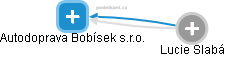 Autodoprava Bobísek s.r.o. - obrázek vizuálního zobrazení vztahů obchodního rejstříku