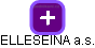 ELLESEINA a.s. - obrázek vizuálního zobrazení vztahů obchodního rejstříku