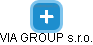 VIA GROUP s.r.o. - obrázek vizuálního zobrazení vztahů obchodního rejstříku