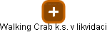 Walking Crab k.s. v likvidaci - obrázek vizuálního zobrazení vztahů obchodního rejstříku