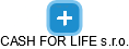 CASH FOR LIFE s.r.o. - obrázek vizuálního zobrazení vztahů obchodního rejstříku