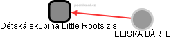 Dětská skupina Little Roots z.s. - obrázek vizuálního zobrazení vztahů obchodního rejstříku