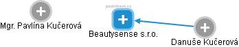 Beautysense s.r.o. - obrázek vizuálního zobrazení vztahů obchodního rejstříku
