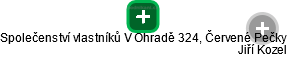Společenství vlastníků V Ohradě 324, Červené Pečky - obrázek vizuálního zobrazení vztahů obchodního rejstříku