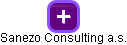 Sanezo Consulting a.s. - obrázek vizuálního zobrazení vztahů obchodního rejstříku