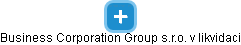 Business Corporation Group s.r.o. v likvidaci - obrázek vizuálního zobrazení vztahů obchodního rejstříku
