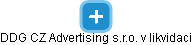 DDG CZ Advertising s.r.o. v likvidaci - obrázek vizuálního zobrazení vztahů obchodního rejstříku
